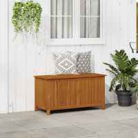 vidaXL Caja de almacenaje de jardín madera maciza acacia en dimensiones 90x50x58 cm/60x50x58 cm/75x75x58 cm y más - details 3