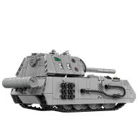 Bloques De Construcción Para Niños Modelo De Tanque Panzerkampfwagen VIII Maus De La Segunda Guerra Mundial WW2 Juguetes Educativos Para Adolescentes Y Adultos - details 2
