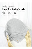 Mantas de Algodón para Bebe, Súper suave, para recién nasido, Niño y Niña, cubierta para cochecito de Guardia, edredones de 90x70cm, Esteras para jugar al Aire Libre para niños Pequeños - details 2
