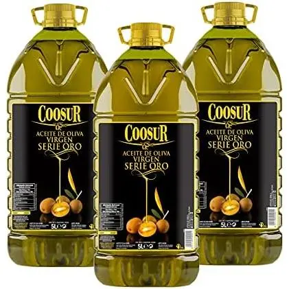 Caja 3 unidades Aceite de Oliva Virgen Serie Oro Coosur PET 5L - 1