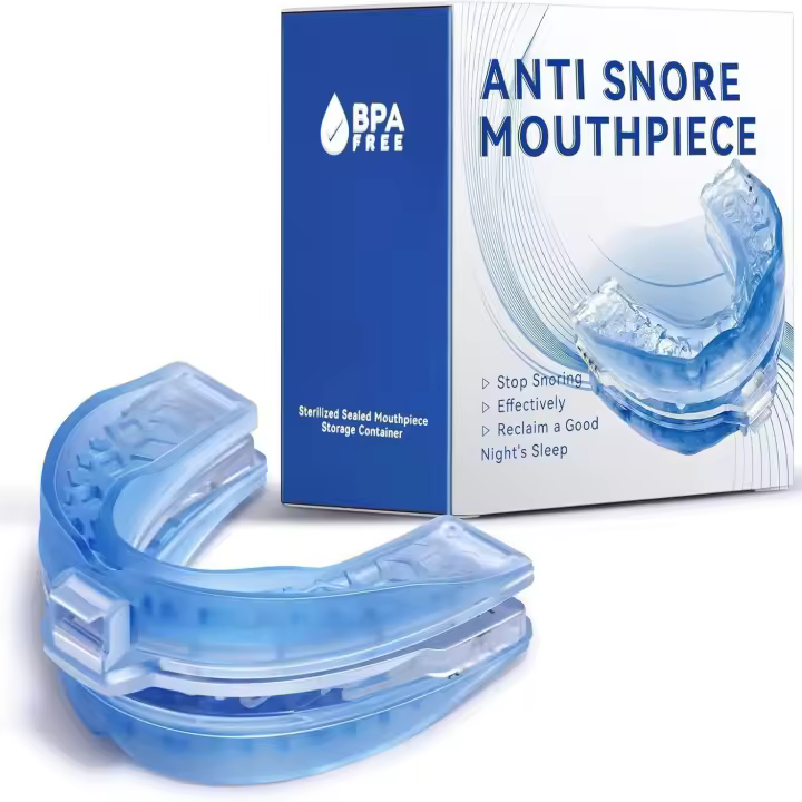 Protector dental nocturno ajustable con escala - Férula antibrusismo moldeable de silicona - 1