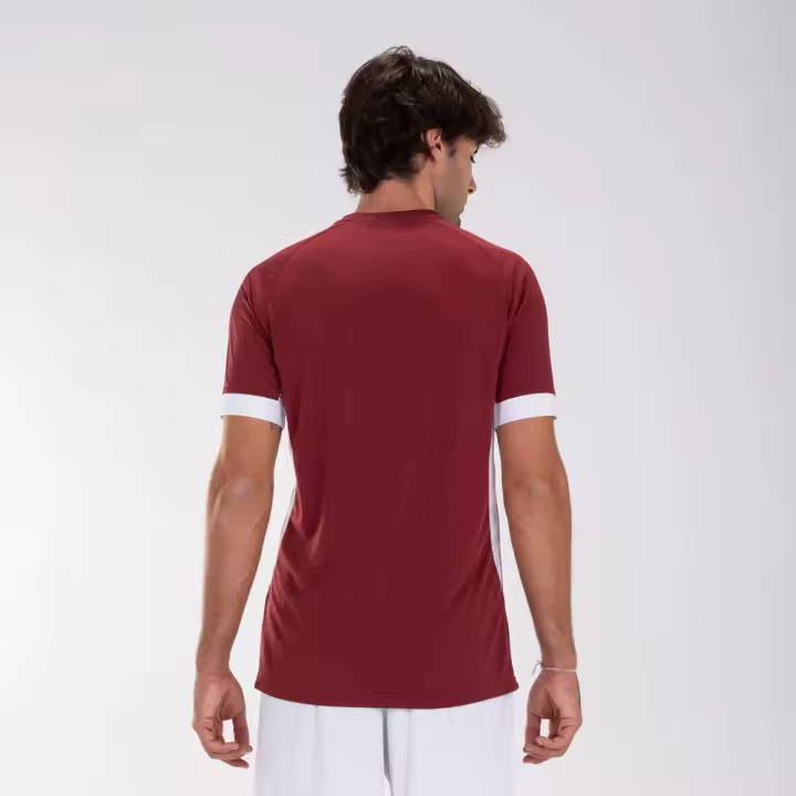 Camiseta Joma Supernova Ii Burdeos Blanc Padel Tee 101604-672 - 1