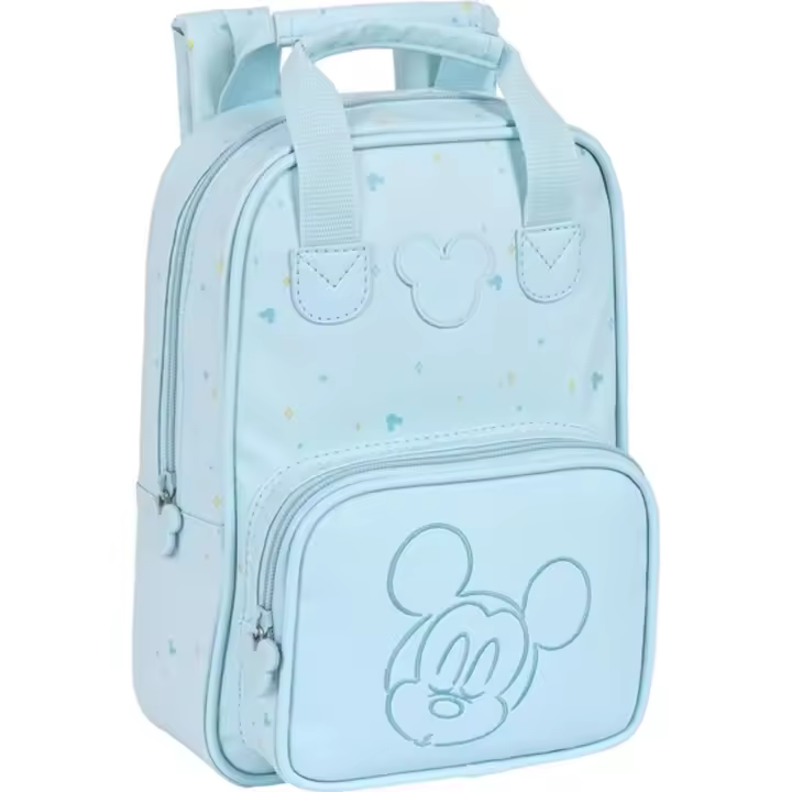 Safta - Mochila Escolar Mickey Mouse Baby 28x20 cm Impermeable, Diseño Ergonómico Ideal para Niños y Adultos - Mochila Niños y Adultos Mickey Mouse Baby Diseño Compacto y Versátil - 1