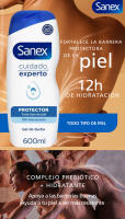 Gel de ducha Sanex BiomeProtect Dermo piel normal 600ml Pack de 3 | Prebiótico Natural para la Salud de tu Piel. Refuerza tu piel y manténla hidratada. - details 0