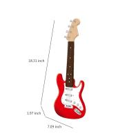 Guitarra Eléctrica Para Niños De Tamaño Pequeño Atracción Para La Atención 4 Cuerdas Nivel Principiante Instrumento Musical Y Rompecabezas - details 4