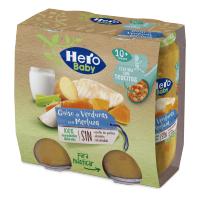 Hero Baby Pack Tarritos Trocitos Guiso Verduras con Merluza. Para Bebés de a Partir de 10 meses. 3 Packs de 2x235gr - details 0