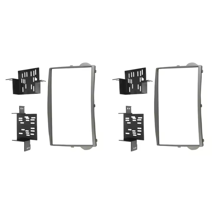 Kit de Adaptador de Instalación de Radio para Coche 2X 2Din Estereo DVD Starex/H1 Placa de Montaje de Bisel de Coche Normal Producto de China - 1