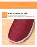 Zapatos De Mujer Otoño Invierno Casual De Algodón Con Suela Gruesa Calientes Antideslizantes Asequibles Con Envío Gratis Botas De Tobillo - details 5
