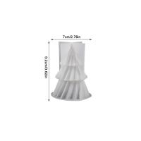 Molde De Silicona Para Vela De Árbol De Navidad 3D Creativo Para Epoxy Resina DIY Aromaterapia Vela Tamaño Estándar De Plantas - details 10