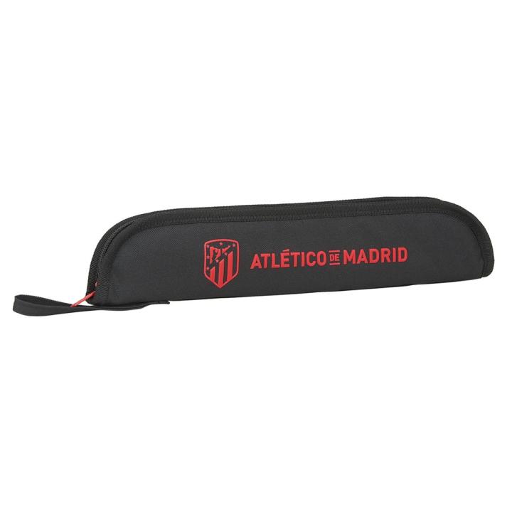Safta ATLÉTICO DE MADRID - Mochila Grande con Ruedas, Compacta, Extraíble, Ideal para Niños de Diferentes Edades, Cómoda y Versátil, Calidad y Resistencia, 33x22x45 cm, Color Rojo/Azul