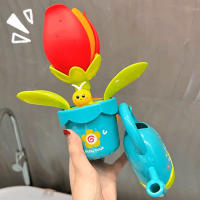 Juguete De Baño Para Bebés En Forma De Pato Y Flor Con Ventosa Para Bañera Y Ducha Juguete Divertido Para Niños De 0 a 6 Años Material ABS - details 2