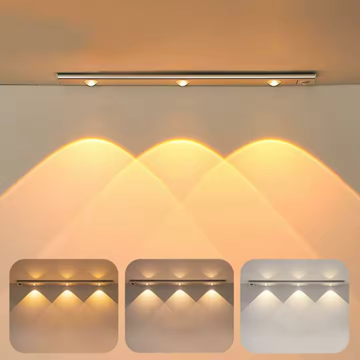 Lámpara LED de Armario 40 CM con Sensor de Movimiento - Luz LED de Cocina Inalámbrica - 1