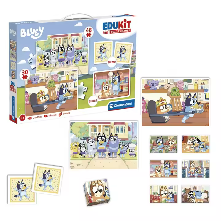 Edukit 4 en 1 Bluey 18320 BLUEY CLEMENTONI - 1