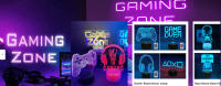 Lámpara De Ilusión 3D Cambiante De 16 Colores Con Gamepad Para PS4 No Disturb Gamer En Trabajo Luz Nocturna Para Hombres Adolescentes Y Niños - details 0