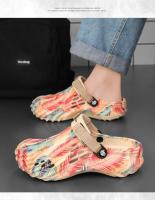 Sandalias De Hombre De Talla Grande Para Verano Moda Plataforma Cómodas Clogs Con Eje En EVA Zapatos De Jardín Slip-On Para Playa - details 1