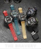 Reloj Militar SMAEL 8072 De Estilo Aleación Dual Pantalla Resistente Al Agua Deportivo Táctico Para Hombres Con Luz Nocturna Y Display Analógico-digital - details 16