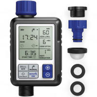 Programador Digital C4110 Full Vision: Control de Riego Inteligente para Jardines  Aqua Control  Pantalla Amplia  Programación Personalizable  Resistente al Agua IPX5  Función Manual  Certificado CE, FC, RoHS  ¡Compra Ahora! - details 1