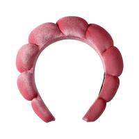 Cinta De Tela De Cielo De Terciopelo Vintage Para Mujeres Y Niñas Accesorios De Baño Y Spa Cinta Para Lavado De Cara Y Muñeca Estilo Decorativo - details 6