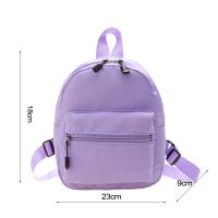 Mochila Preppy Mini De Nylon Para Niñas Y Mujeres Bolso De Viaje Pequeño a Prueba De Agua Casual Solida Rucksack Con Cierre De Cremallera Y Hebilla - details 19