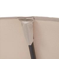 Fornord Sombrilla Parasol 2 x 3 m ConManivela Inclinabre Tubo aluminio ø 48 mm y Tela Poliéster 200 gr ParaTerraza Jardin Camping - details 3