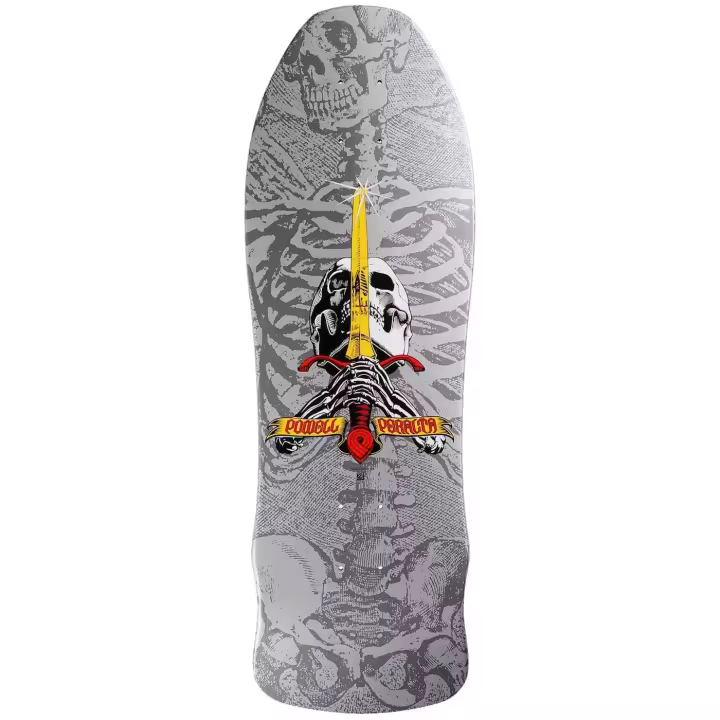 Tabla Skate Powell Peralta Geegah Skull & Sword Reissue 9.75 842357155527 - 1