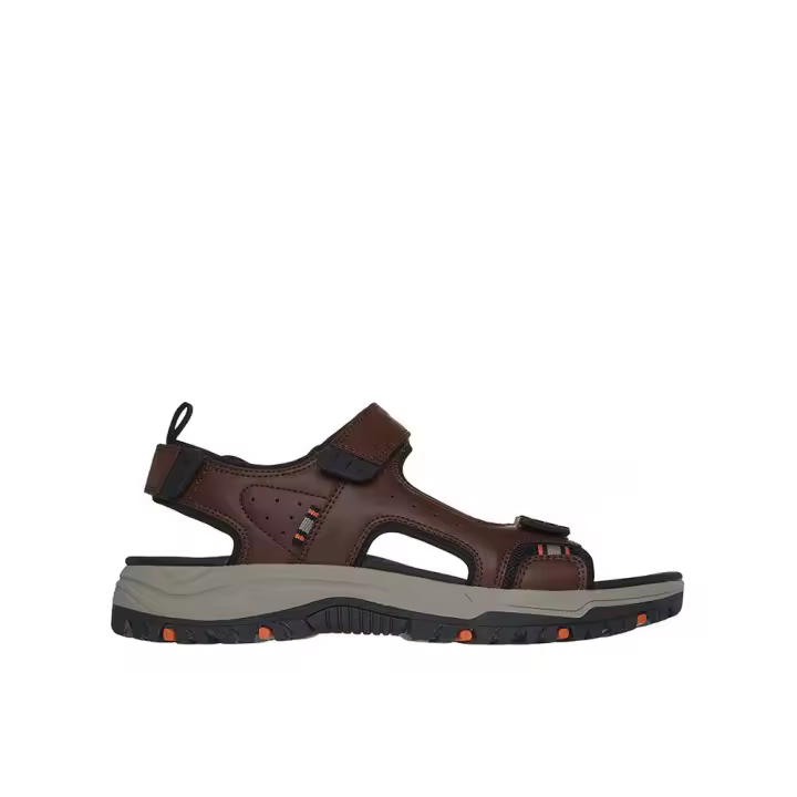 Sandalias Skechers Hombre Relaxed Fit Prewitt Rigdon Marrón - 1