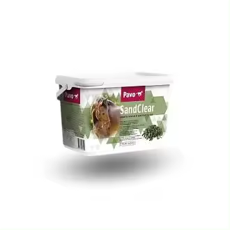 Suplemento para Caballos PAVO SandClear 2 Kg – Prevención de Cólicos por Ingesta de Tierra - 1