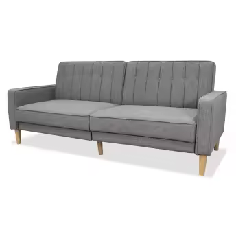 BATZAR Sofá cama Easy live 202 cm gris oscuro - 1