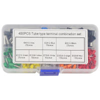 400PCS Terminales De Crimpado Para Cable VE Tubulares Conectores De Bloque De Tubo Y Final De Cordón Electrónico - details 6