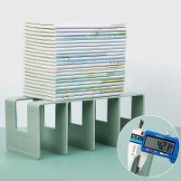 Organizador De Escritorio De Acrílico 1 Pieza 4 Compartment Divisor De Armario Colorido Cuatro Marco Estante Para Libros - details 8