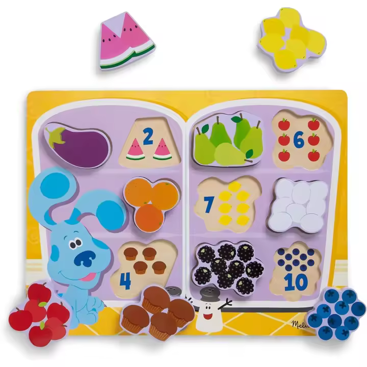 Melissa & Doug Blue's Clues & You! Water Wow! Manta para Pintar y Alfombra de Actividades (51 Cm X 76 Cm) - 1