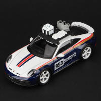 Modelo De Coche De Aleación Bburago 1:24 Porsche 911 Dakar Juguete De Carreras a Escala Regalo Para Colección Vehículo Diecast Sin Batería Metal - details 6