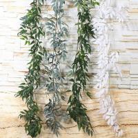 Guirnalda De Hojas De Sauce Artificial 165cm Verde Para Decoración De Jardín Casero Bodas Y Fiestas Plantas Falsas De Rattan - details 1
