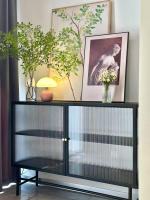 Lámpara De Mesa En Forma De Setas Blancas Con Cuerpo De Hierro Luz LED Moderna Para Decoración De Habitación Y Comedor - details 3