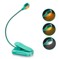 Lámpara de escritorio LED con protección ocular, lámpara de lectura creativa, lámpara de clip para dormitorio de estudiante, lámpara de escritorio pequeña para estudio, lámpara de clip para libro, lámpara de libro - details 1
