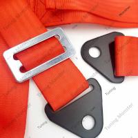 Almohadilla De Asiento Universal De Competición 4 Puntos Con Cinturón De Seguridad De 2 Pulgadas Y Hebilla De Solado Rápido En Negro Rojo Y Azul Para Asientos De Banqueta - details 3