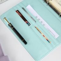 Nueva Vintage Cuaderno Recargable Carpeta De Carpetas Nochebuena Cubierta De Cuero Anillo Organizador De Oficina Suministros - details 6