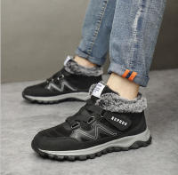 Botas De Invierno Para Hombre Con Peluche Alta Calidad Botas De Nieve De Caña Baja Botas De Trabajo De Goma Botas De Zapatillas Con Forro De Plush Talla Verdadera - details 12