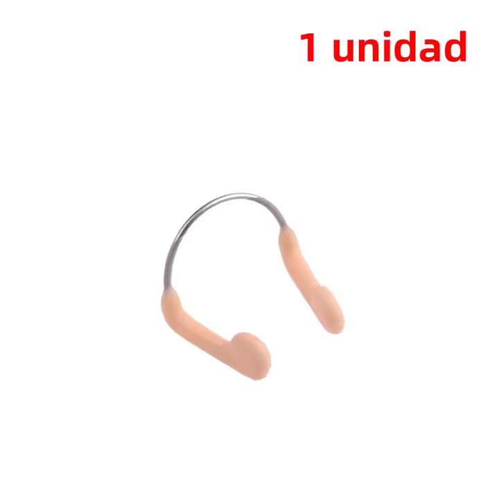 Clavija De Nariz De Silicona Suave Para Natación Protección Nasal Submarina Antichoking Para Natación Surf Y Diversión Adecuada Para Niños Y Adultos - 1