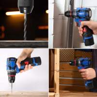 16.8V Rechargeable BrushlessElectric Drill Cordless Screwdriver Power Tools Set Household Maintenance Repair Rechargeable Lithium Battery - details 5