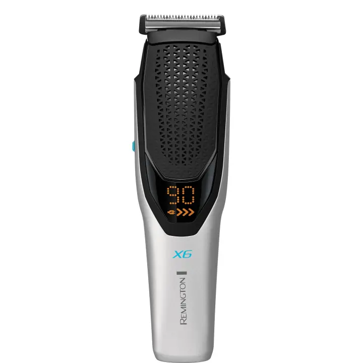 Máquina cortar pelo REMINGTON - Máquina para cortar pelo con Cable e Inalámbrico, Cuchillas de Acero de Calidad Japonesa, 72 Ajustes de Longitud, 3 Peines Ajustables, 90 min Autonomía HC6001 E51 X6 Power-XSeries HairClipp - 1