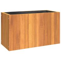 vidaXL Jardinera de madera maciza de acacia Dimensiones 25 x 25 x 25 cm,  35 x 35 x 35 cm,  45 x 45 x 45 cm y mas - details 6