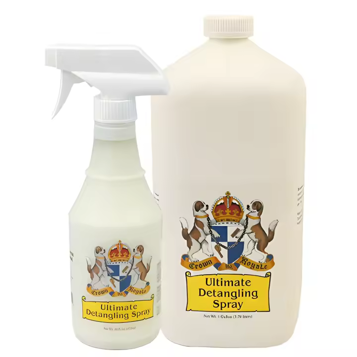 Ibañez Sueltanudos Spray Ultimate Detangling Crown Royale 473 Ml para Mascotas - 1