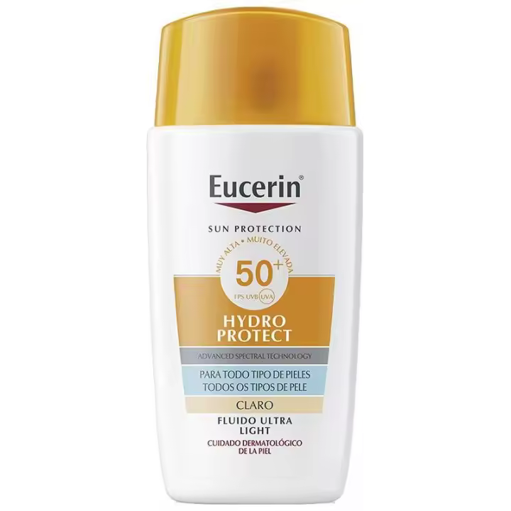 Sun Protection Hydro Protect Fluido Con Color Spf50+ #Light 50 Ml - 1