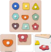 Nenitus Juguete Montessori 1 2 3 años, Tablero Rompecabezas Montessori de Madera para bebés, Juguete Educativo, Regalo niños pequeños y bebés. - details 2