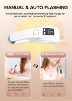 Vancostar 4en1 Láser Eliminación De Vello IPL Epilador Tratamiento De Acné Rejuvenecimiento Para El Hogar Aparato De Cabello Bikini Trimmer - details 6
