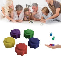Juego Coreano Gonggi Para Familia Juguete De Caza De Piedras Gonggi Alivio De Estrés Juego De Mesa Divertido Para Niños Regalos - details 0