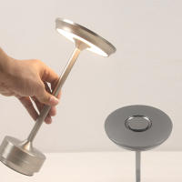 Lámpara De Escritorio LED Recargable Retro Con Toque USB Iluminación Ajustable Para Restaurante Bar Atmosfera Portátil - details 3