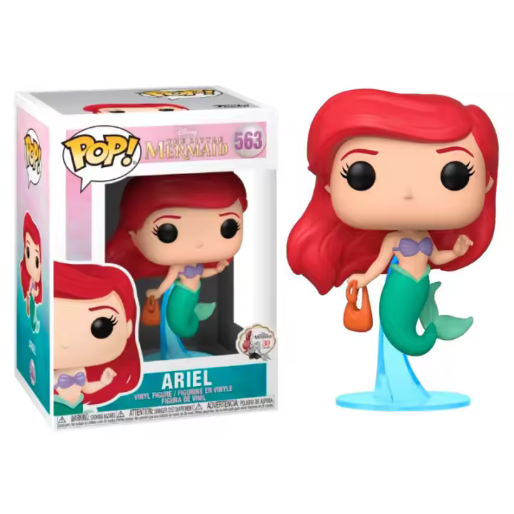 Funko Pop! Disney: Little Mermaid - Ariel With Bag - Figura de Vinilo Coleccionable - Idea de Regalo- Mercancia Oficial - Juguetes para Niños y Adultos - Movies Fans - Muñeco para Coleccionistas - MR POPYE - 1
