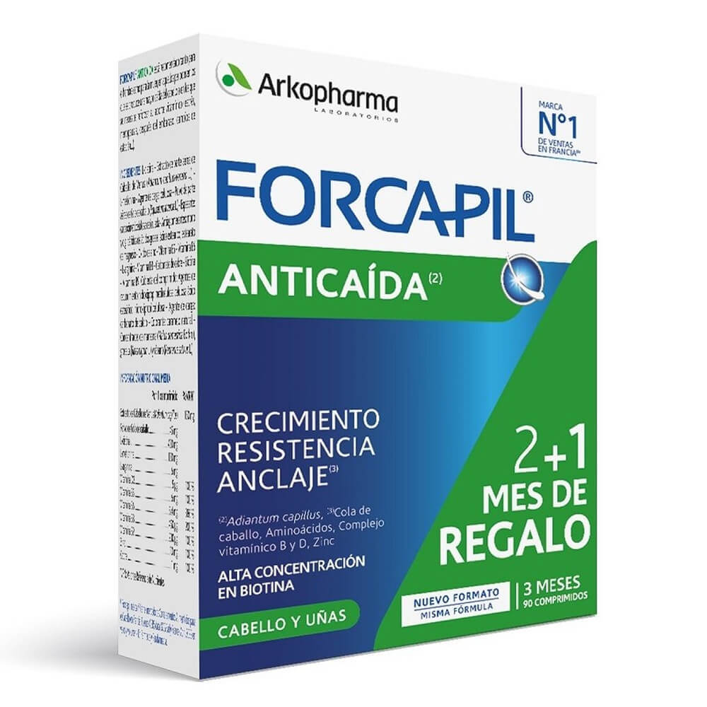 Arkopharma forcapil anti-hair loss 90 triple tablets